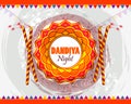 Indian Garba dance festival for Dandiya Disco Night event on Navratri Dussehra