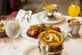 Indian gastronomy or Hindu gastronomy is very varied It arises as