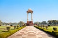 Indian Gate in Delhi Royalty Free Stock Photo