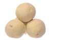 Indian Ghee Balls Isolated Royalty Free Stock Photo