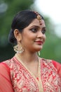 Indian girl bridal look Royalty Free Stock Photo