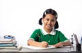 Indian girl child education Royalty Free Stock Photo