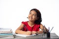 Indian girl child education Royalty Free Stock Photo