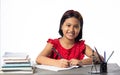 Indian girl child education Royalty Free Stock Photo