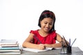 Indian girl child education Royalty Free Stock Photo