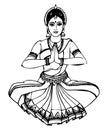 Indian girl - Dancing