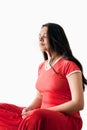 Indian Girl in meditation Royalty Free Stock Photo