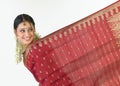 Indian girl with sari
