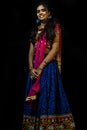 Girl in traditional chaniya choli for navratri Royalty Free Stock Photo