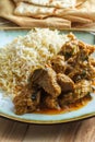 Indian Goat Korma Royalty Free Stock Photo