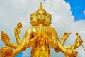 Indian god of Brahma. Royalty Free Stock Photo