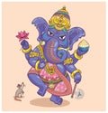 Indian god Ganesha