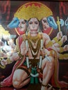 Indian God jai veer Hanuman.