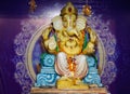 indian god lord ganesha image hd Royalty Free Stock Photo