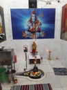 Indian God mahadev bhagwan shiv shankar temple in koparkhairane navi mumbai location..
