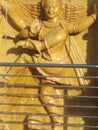 Indian godess old portrait dancing gour handed