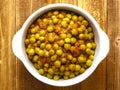 Indian green pea curry