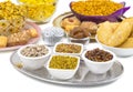 Indian Group of Diwali and Holi Celebration Food