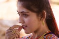 Indian Gujarati village young girl