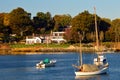 Indian Harbor in Greenwich Connecticut Royalty Free Stock Photo