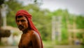 indian hard worker farmer image