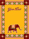 Indian (Hindu) Template Elephant Design