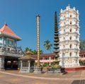 Indian Hindu Temple in Ponda, GOA, India.