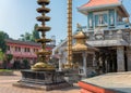 Indian Hindu Temple in Ponda, GOA, India.