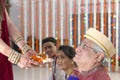 Indian hindu wedding rituals Royalty Free Stock Photo