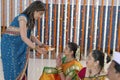 Indian hindu wedding rituals Royalty Free Stock Photo
