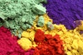 Indian holi colors Royalty Free Stock Photo