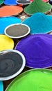 Indian holi colors Royalty Free Stock Photo