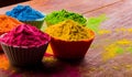 Indian Holi festival colours pattern background Royalty Free Stock Photo