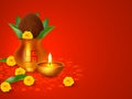 Indian holiday background. Royalty Free Stock Photo