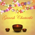 Indian holiday Ganesh Chaturthi vector