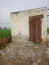 Indian house outside from village