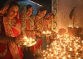 Indian Women Celebrate Diwali In India