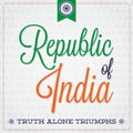 Indian Independence Day! Royalty Free Stock Photo