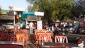 Indian junkfood stalls in India at various destinations of maharashtra state.