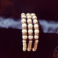 Indian jwellery beautiful lovely and shining pearl hand bracelet
