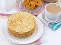 Indian Khakhra is a Traditional Gujarati Snack Royalty Free Stock Photo