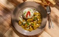 Indian Korma Curry Dinner Royalty Free Stock Photo