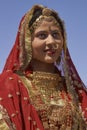 Indian Lady at the Desert Festival