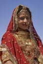 Indian Lady at the Desert Festival