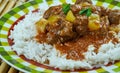 Indian lamb curry Royalty Free Stock Photo