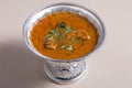 Indian lamb curry, spicy ethnic food Royalty Free Stock Photo