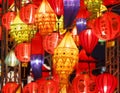 Indian lanters(yellow) and chinese lanterns