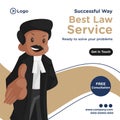 Best law service banner design