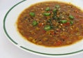 Indian Lentil and Tomato Soup Royalty Free Stock Photo