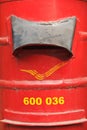 Indian letterbox close up Royalty Free Stock Photo